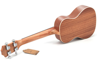 Ukelele acústico de 23 pulgadas al por mayor, juguetes musicales de Educación Temprana de cuatro cuerdas, cuerdas de nailon para ukelele, juguete con música