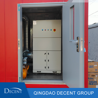Laboratoire mobile conteneurisé de préparation d'échantillons DECENT avec broyage et pulvérisation sur site, division intégrée de contrôle de la poussière, haut débit 2000 kg
