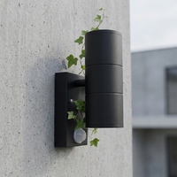 Sensor de movimiento led luces de pared de arriba y abajo lámpara 6W led luces de sensor de