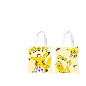 Bolsa de Mano de Gran Capacidad con Diseño de Poké Ball de Dibujos Animados, Regalos Promocionales, Bolsas de Almacenamiento para Teléfono, Llaves y Libros, con Logotipo Personalizado - Product Image 1