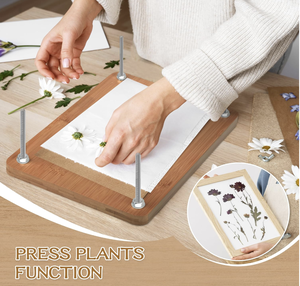 Presse à livres en bois gravée personnalisée <span class=keywords><strong>pour</strong></span> la <span class=keywords><strong>reliure</strong></span> Presse à papier de qualité supérieure - Product Image 6