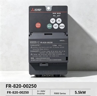 Variateur de fréquence AC série FR F820 00250 5,5 15kW triphasé 200-240V pour ventilateur/pompe industrielle, économie d'énergie