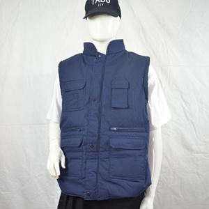 الرجال القطن قماش بلا أكمام العمل موحدة شبكة صيد السمك رخيصة الصحفي عامل فائدة سترة - Product Image 2