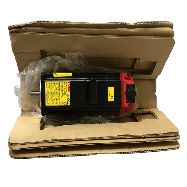 A06B-0063-B503 Bis 4/4000 Original Fanuc AC Servo Motor with Brake for PLC Programming Industrial Control RS485 Communication
