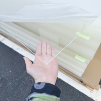 Lámina de Acrílico Transparente de 1220x2440mm y 3mm de Grosor con Servicio de Corte para Señalización y Exhibiciones