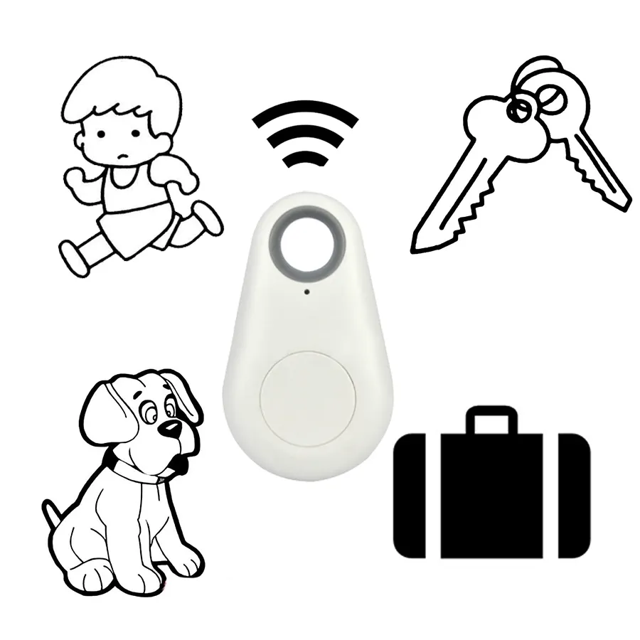 Localizador de llaves inteligente inalámbrico, Bluetooth 4,0, ble, Gps, etiqueta de alarma antipérdida, bolsa para niños, localizador de mascotas