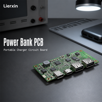 Carte de circuit imprimé (PCB) Lierxin pour batterie externe, applications OEM pour chargeurs portables et appareils électroniques