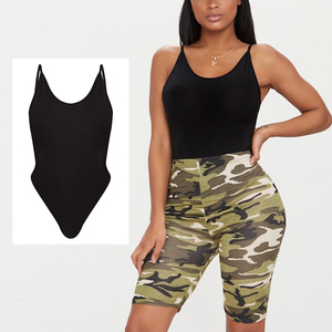 Push Up Maillot Maillots De Bain Maillots De Bain Personnalisé Solide Noir Sexy Maillots De Bain Maillot De Bain Dos Haut Maillot De Bain Une Pièce - Product Image 4