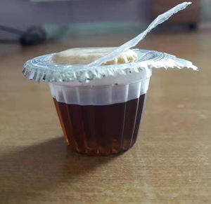 <span class=keywords><strong>Film</strong></span> de thermoscellage en feuille d'aluminium imprimé sur mesure <span class=keywords><strong>Film</strong></span> de scellage pour tasse de <span class=keywords><strong>communion</strong></span> - Product Image 6