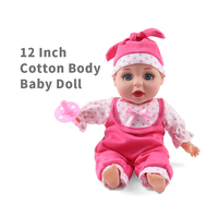 Banatatoys Boneca — poupée 12 pouces, corps en coton, poupées nouveau-né en Silicone pour filles, avec accessoires d'allaitement