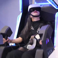 Simulateur de vol VART, Machine à pièces d'arcade, 9D Vr 360 Vision 9Dvr 360
