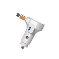 Kabel USB Type-C 2-in-1 Berkualitas Tinggi 60W, Charger Mobil Mini Pengisian Cepat Elektrik untuk Earphone dan Perangkat Seluler