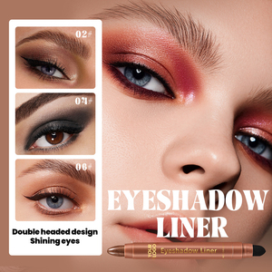 <strong>Eyeshadow</strong> Liner Pen Metallic Dark Delicate Silky Texture Waterproof Easy Blend Shimmer Daily Eye Makeup OEM ODM Custom LOGO - Product Image 5