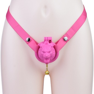 Tienda de Artículos BDSM, Anillo de Castidad Masculino de Acero Inoxidable, 4 Tamaños, Jaula de Castidad Masculina, Anillo para Pene con Cierre Metálico Estándar - Product Image 1