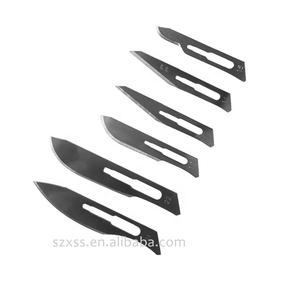 Wegwerp Medische Grade Koolstofstaal Stitch Cutter Geen. 3 Afneembare Chirurgische Scalpel Mes Handvat En Messen - Product Image 2