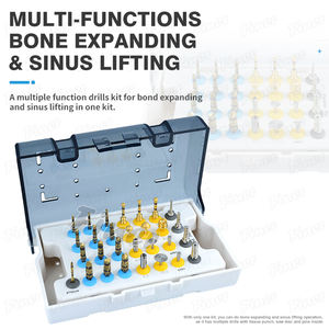 Bor implan pemotongan tulang gigi, Kit Burs burbedah bor gigi - Product Image 3