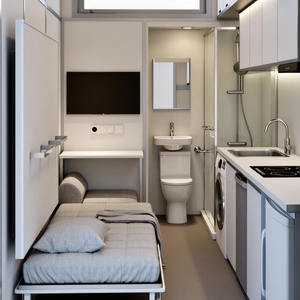 <span class=keywords><strong>Cabane</strong></span> Apple, <span class=keywords><strong>Cabane</strong></span> Apple, conteneur habitable de 40 pieds, utilisation hôtelière, panneau sandwich, design moderne, caractéristique respirante, installation facile, extérieur - Product Image 3