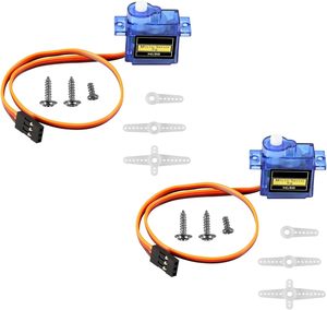 Micro Servo 9g SG90, Motor Servo con Montaje de Brida, Conector y Kit de Herrajes - Product Image 1