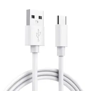 Cable de Datos USB Tipo-C de 1m/2m/3m de Longitud, Venta Directa de Fábrica, Trenzado, PVC, Conductor de Cobre Estañado, Carga Rápida de 5A para Computadora - Product Image 1