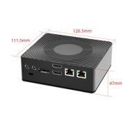 Mini PC AMD R9 6900HX Ry-zen 9 en Stock, 256 Go 512 Go SSD 16 Go RAM DDR5, Boîtier Fuselage de Jeu, Nouvel Ordinateur Portable Gaming Win11