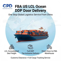 Expédition maritime LCL US DDP porte-à-porte avec livraison en entrepôt Amazon FBA