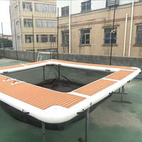 Nouveau produit Plate-forme flottante gonflable de quai flottant gonflable de haute qualité pour E-Foil et Sports nautiques