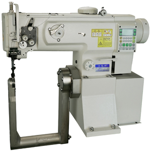 Machine à coudre industrielle 1341S pour sacs à main, alimentation par rouleau rotatif à 180 degrés, couture robuste pour les côtés des sacs en cuir - Product Image 1