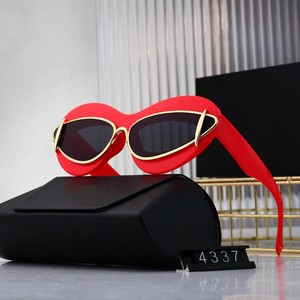 Lunettes de soleil unisexes de créateur, protection UV400, monture intégrale légère en nylon, style décontracté de haute qualité - Product Image 6