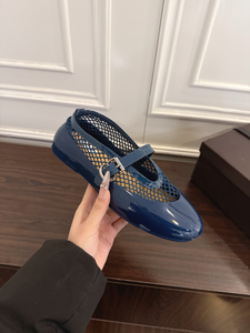 Zapatos Planos de Mujer Alaias Estilo Punk Mary Jane, Novedad 2025, Parte Superior de Cuero Genuino, Punta Cuadrada, Hebilla con Remaches, Antideslizantes y Suaves - Product Image 6