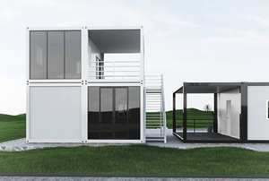 TOPPRE <span class=keywords><strong>1</strong></span> 2 3-этажный контейнерный корпус 4 спальни Контейнер для дома 3 спальни сборный дом Садовый дом отели курорты контейнеры для дома - Product Image 2