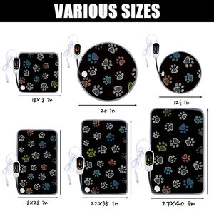 وسادة تدفئة للحيوانات الأليفة مضادة للعض متعددة الأحجام، بطانية تدفئة كهربائية قابلة للغسل للجراء والقطط والحيوانات الأليفة - Product Image 6