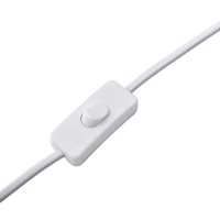 CCC-Zertifizierter Chinesischer 2-Poliger Flachstecker Rechtwinklig IEC C8 Figur 8 Gummi IP55 Stromkabel 2*0,75mm für TV Monitor Lautsprecher