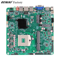 Intel I5 mini-itx Motherboard DDR3 8GB, VGA terintegrasi SATA untuk industri 9 * USB