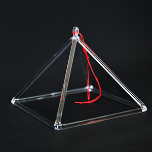 <span class=keywords><strong>Pyramide</strong></span> de <span class=keywords><strong>chakras</strong></span> en cristal de quartz 3 '' - 14'' pour la thérapie par le son - Product Image 3