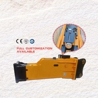 140 ekskavator 20 22 ton SB81 pemecah palu hidrolik batu untuk 20 ton sany 215 c ex200 kucing 320 ekskavator 20 t jcb 220