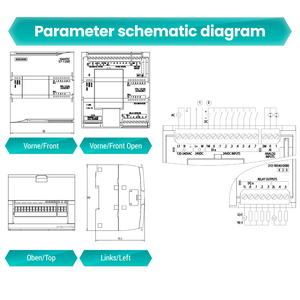 SIEMENS Pengiriman 24 Jam Tersedia 6ES72 12-1BE40-0XB0 Compact S7-1200 CPU 1212C PLC Programming Controller 6ES7212-1BE40-0XB0 - Product Image 4