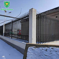 Panneaux de clôture tubulaires en acier galvanisé à chaud, revêtement PVC, anti-pourriture, sécurité, piquets de 6 pieds, style populaire en Australie pour jardin et cour