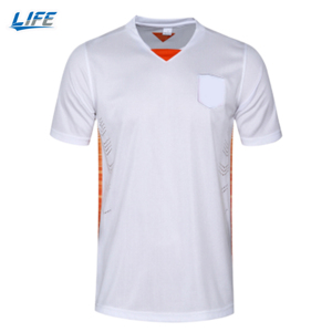 เสื้อฟุตบอลโบสเนียสไตล์เรโทรสีขาว ชุดแบบกำหนดเอง พร้อมป้ายชื่อ เบอร์ และชื่อทีม ออกแบบฟรี - Product Image 1