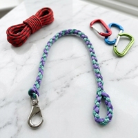 Sangles robustes pour seau de mule, en polyester tressé souple, avec mousqueton, pour accrocher à l'écurie, accessoires d'équitation
