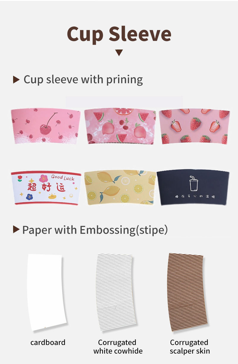 Manchon pour gobelet en papier