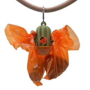 Customized Eco-Friendly Portable Outdoor Pet Poop Bag Dispenser Cactus Shaped Waste Bag Picker Storage Holder Made Plastic - Product Image 4