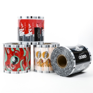 Pellicola Sigillante in PVC Stampata a Tema per Alimenti, per Conservare la Freschezza nell'Imballaggio di Cibo da Strada e Mercati Notturni - Product Image 2