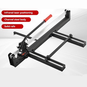 <b>600mm</b> 800mm Single Rail Manual <b>Tile</b> <b>Cutter</b> with Laser Infrared Positioning, Ceramic Wall Floor <b>Tile</b> Cutting Push Knife - Product Image 5