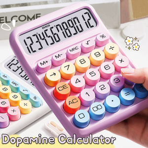 Giá tốt nhất cho màn hình 12 chữ số, nút cơ và nhà máy tính nhiều màu tùy chọn bán buôn - Product Image 6