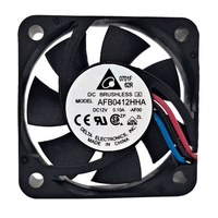 Ventilateur de refroidissement Delta 24V 48V DC 12V 0.12A AC EC 4010 40X40X10MM 4CM à quatre fils PWM à température contrôlée pour onduleur AFB0412VHA-A-A4P