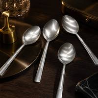 Ensemble de couverts en acier inoxydable personnalisés, cuillère, fourchette, couteau, vente en gros pour restaurants et hôtels