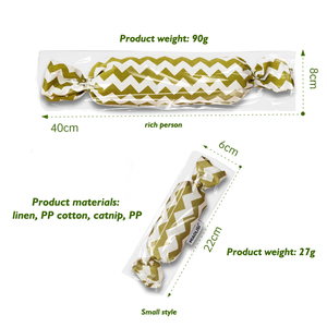 Juguetes para gatos Since Hi Relieve Boredom <span class=keywords><strong>Catnip</strong></span> Lino Simulación Pescado Bebé gato Dientes Gatito Tease <span class=keywords><strong>CAT</strong></span> Stick Suministros para mascotas - Product Image 6