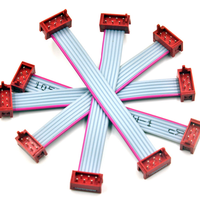 Kabel Custom Wire Harness Fleksibel IDC Kabel Datar 2 3 4 5 6 7 8 9 10 12 13 14 15 16 18 20 24 30 40pin Kabel Pita