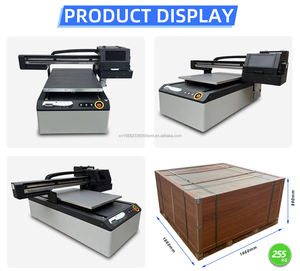 Velocidad rápida 6090 24 pulgadas A1 Acrílico Efectos de lámina dorada Plantillas de bordado Impresión directa Impresora plana <span class=keywords><strong>Uv</strong></span> - Product Image 5