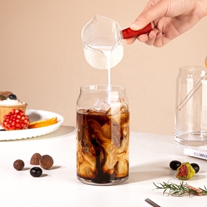 Cổ điển có thể cốc kính công suất lớn lưu trữ Jar rõ ràng trong suốt bia có thể thủy tinh - Product Image 4